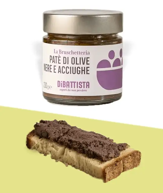 Bruschetta-Paste Olive Nere Bruschetta-Paste Olive Nere